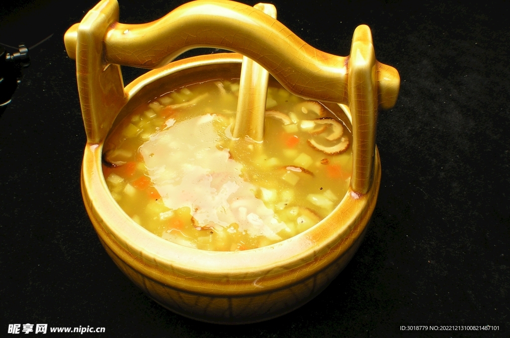 果酥鸭羹