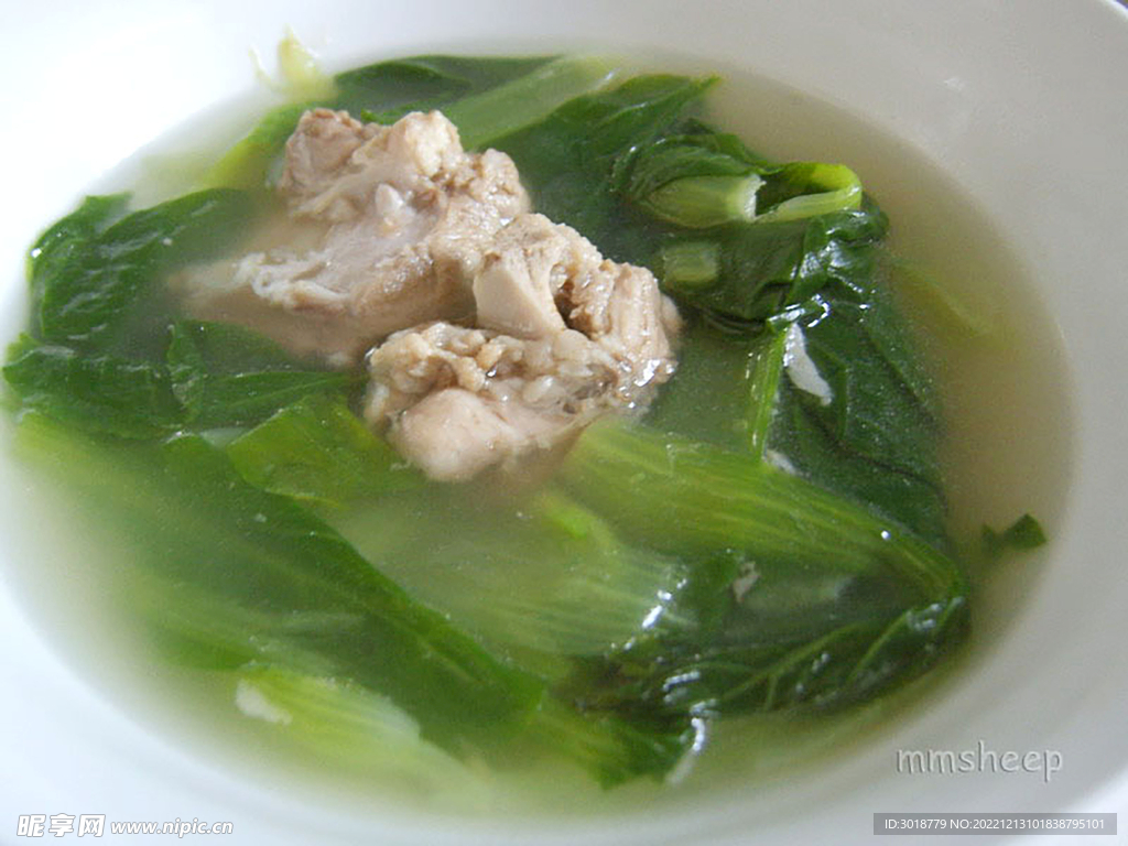 青菜骨头汤