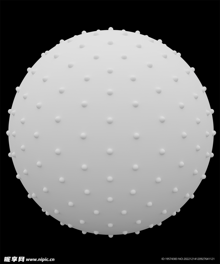 C4D模型 球体