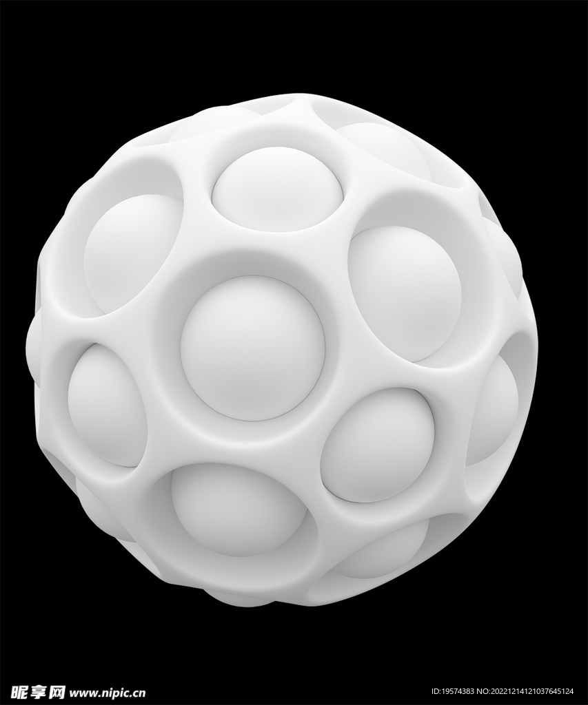 C4D模型 球体 