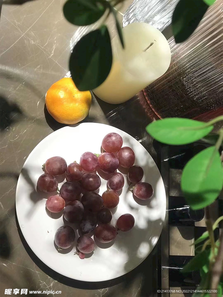 紫葡萄提子
