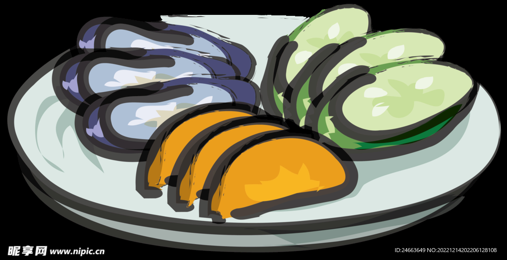 食品插画
