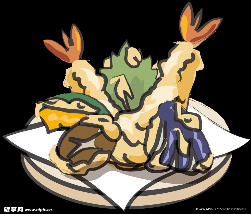 食品插画