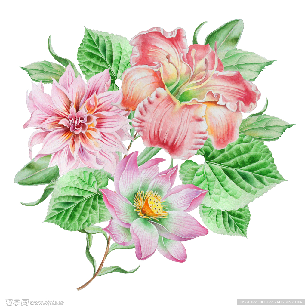 数码印花手绘画