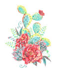  数码印花卉抽象花卉