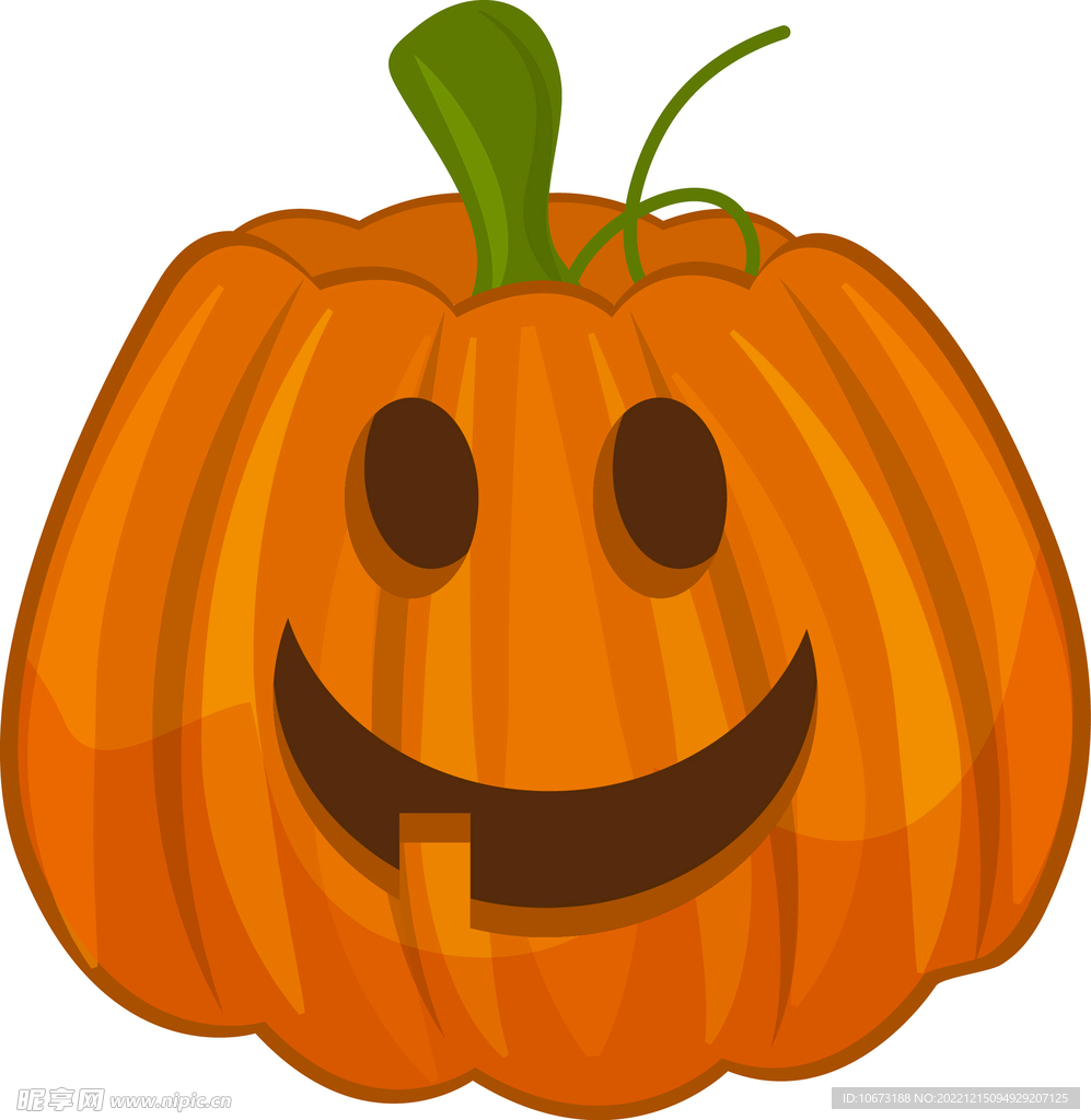 卡通万圣节南瓜图