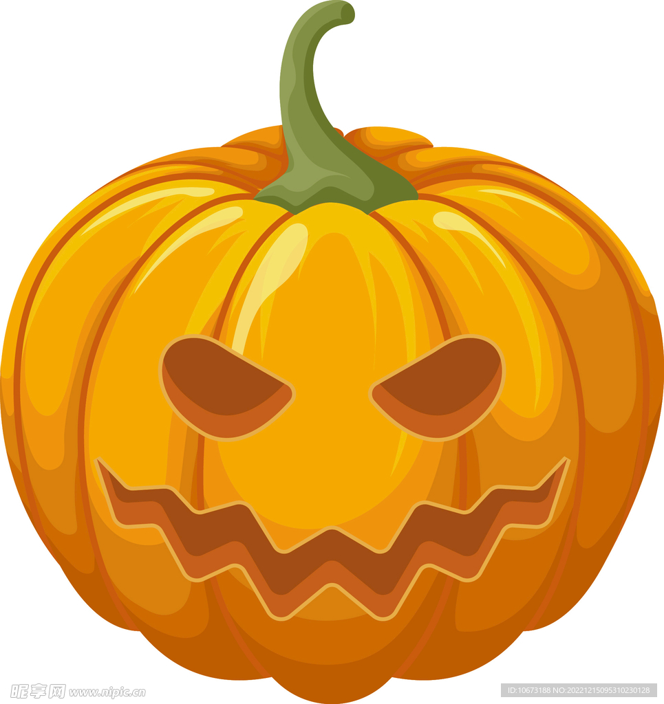 卡通万圣节南瓜素材