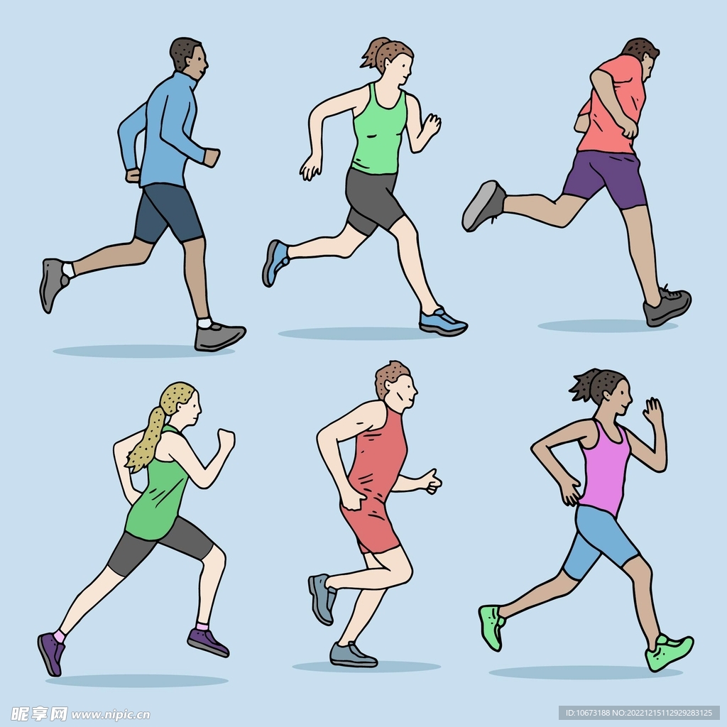 跑步 