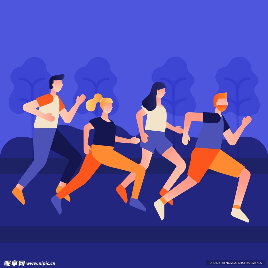 跑步 