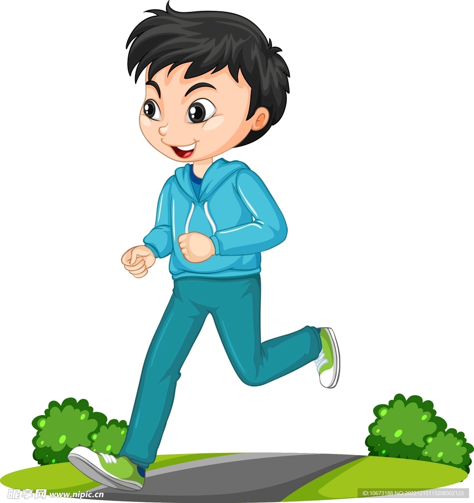 跑步
