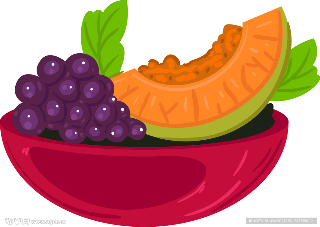 卡通简约沙律图案