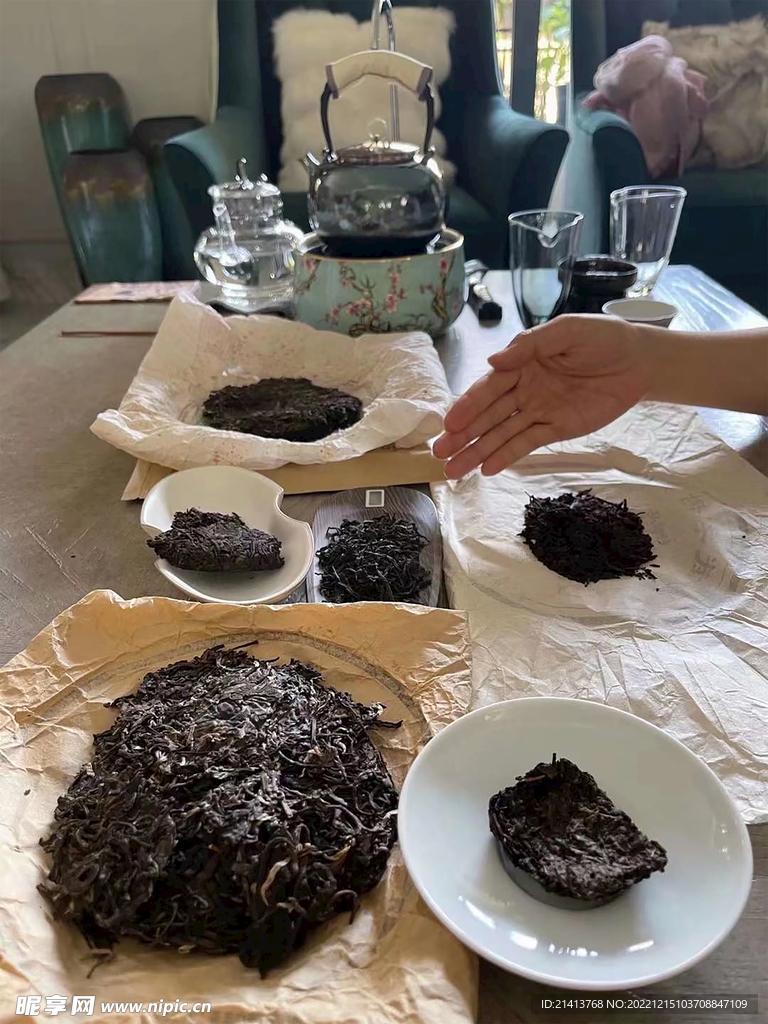 茶叶茶水茶点