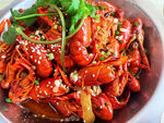 虾子油焖大虾 