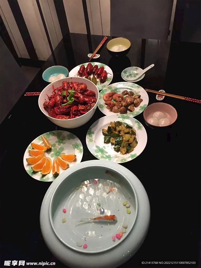 龙虾大虾美食