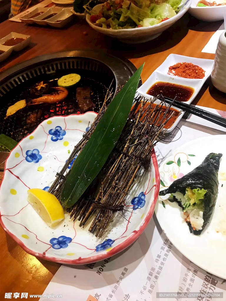 烤肉中餐美食 