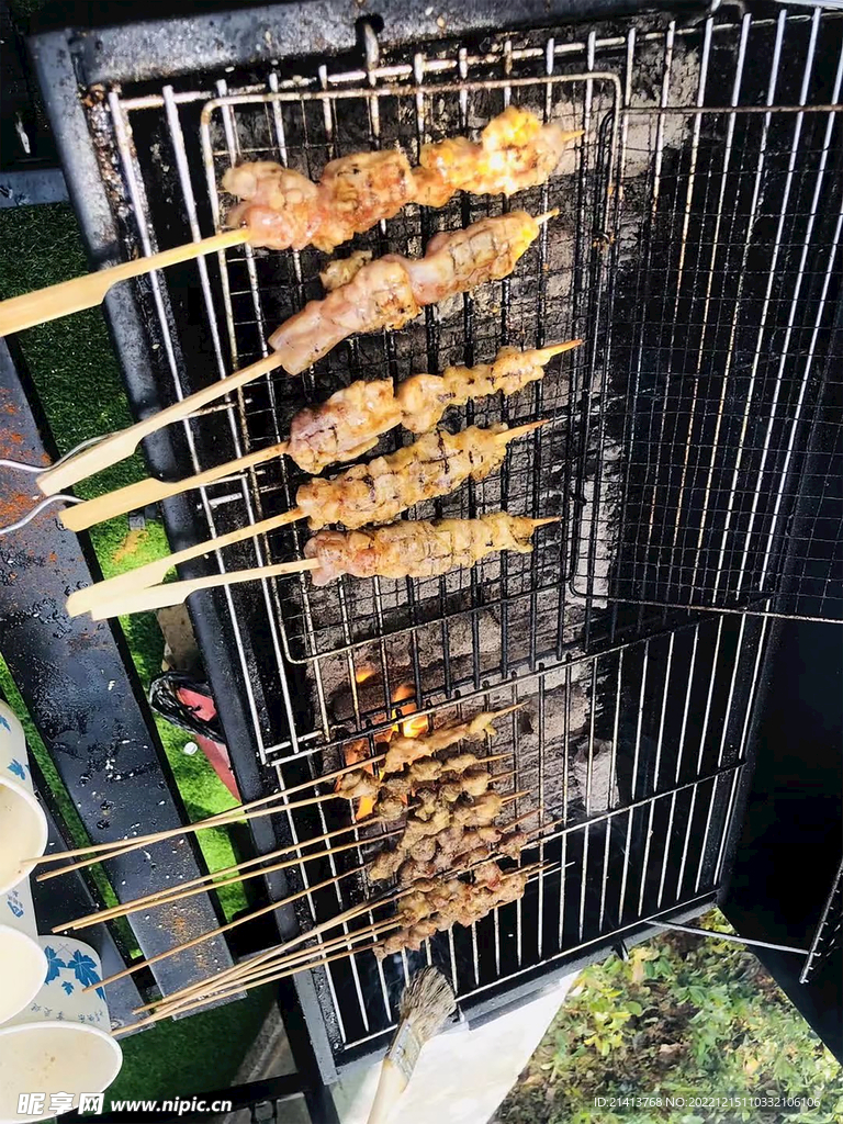 烤肉中餐美食 