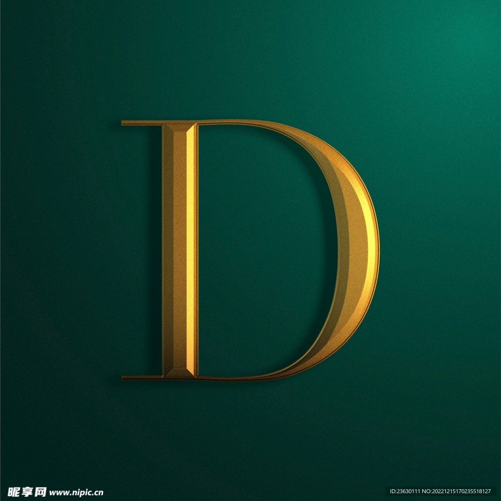 字母D