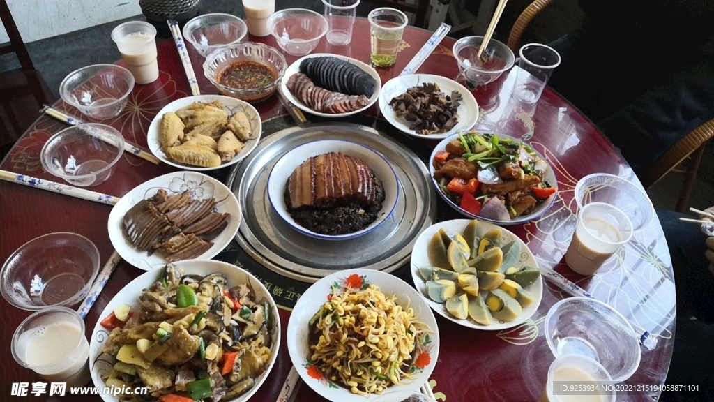 美食  团员饭   年饭   