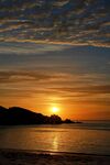 大海夕阳