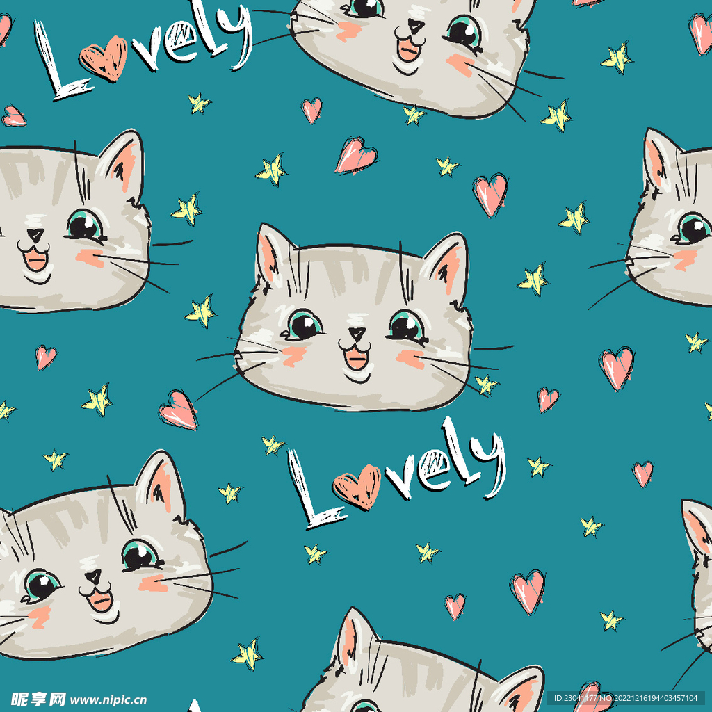 猫咪字母