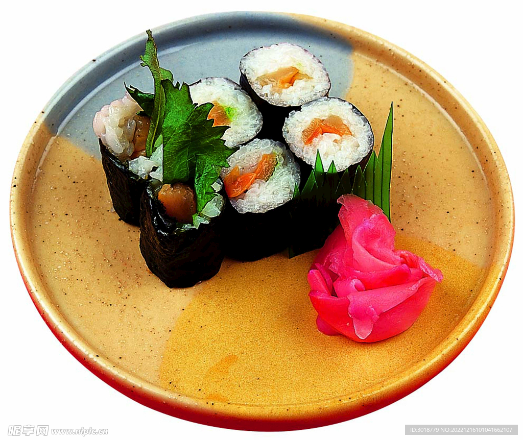 赤贝须子卷寿司