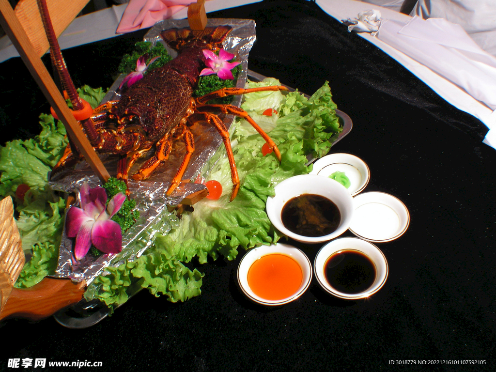 刺身龙虾