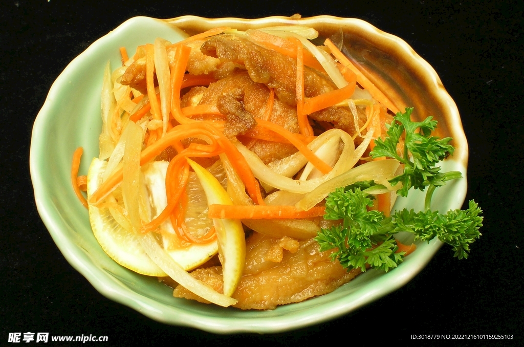 醋渍鱼肉