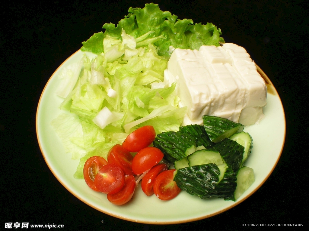 豆腐沙拉