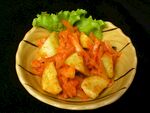 黄瓜拌辣白菜