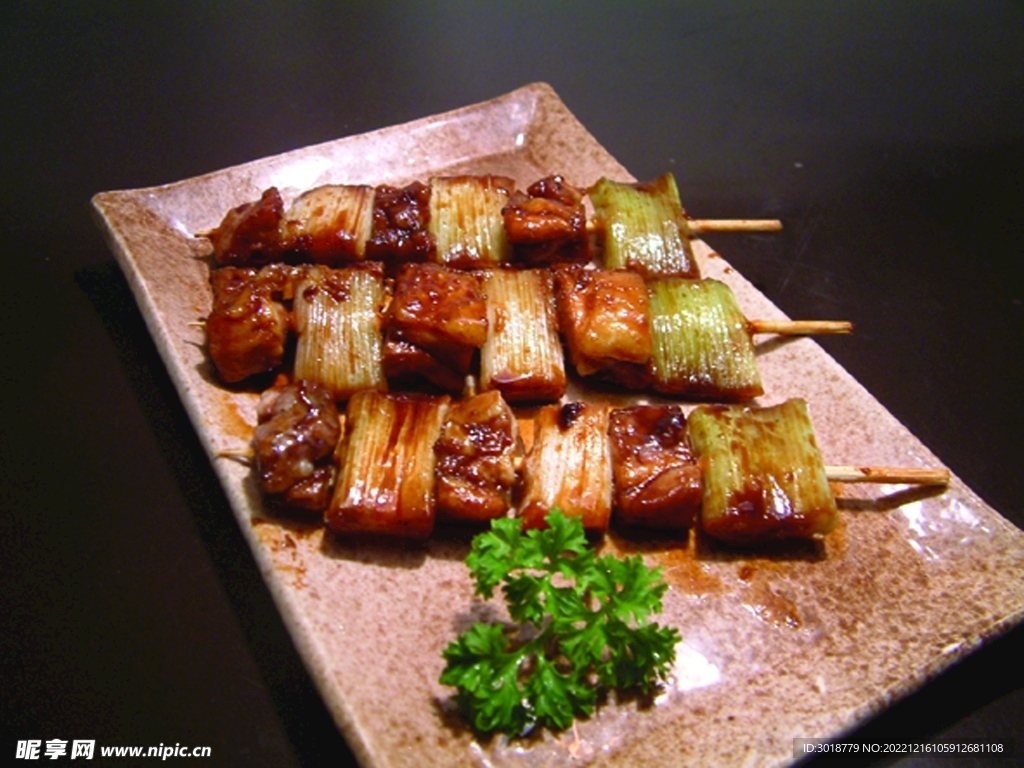 烤鸡肉串
