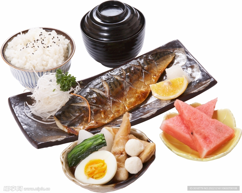 青花鱼套餐