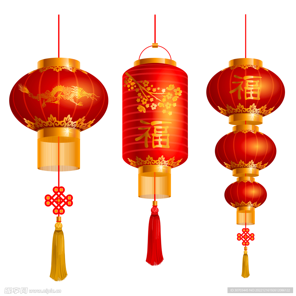灯笼和中国结