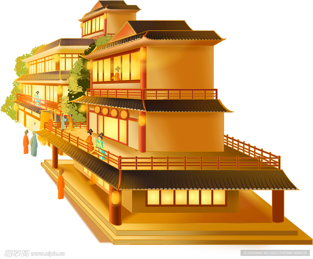 金色的房屋