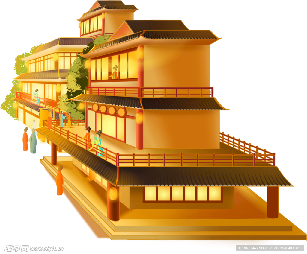 金色的房子