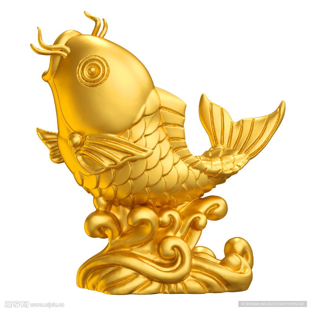金色的鲤鱼