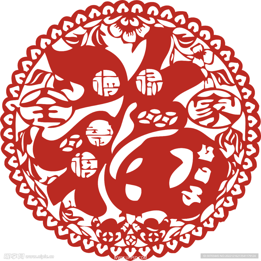 春节的窗花