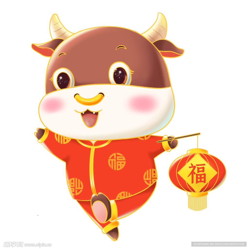 奔跑的小牛