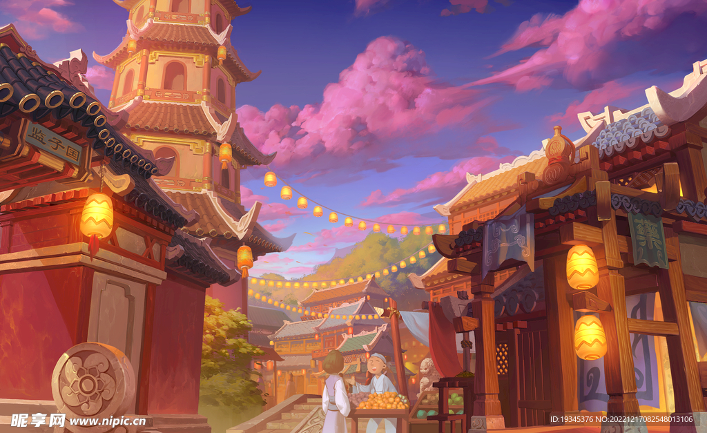 中国风CG场景
