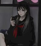 学院风手绘女生