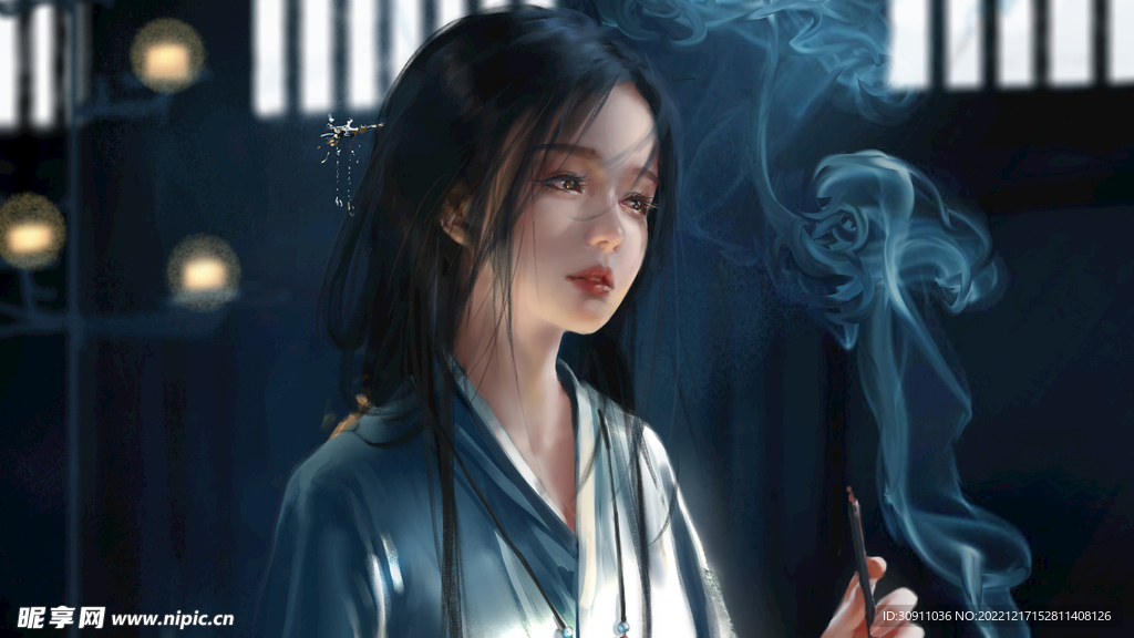 手绘古风人物