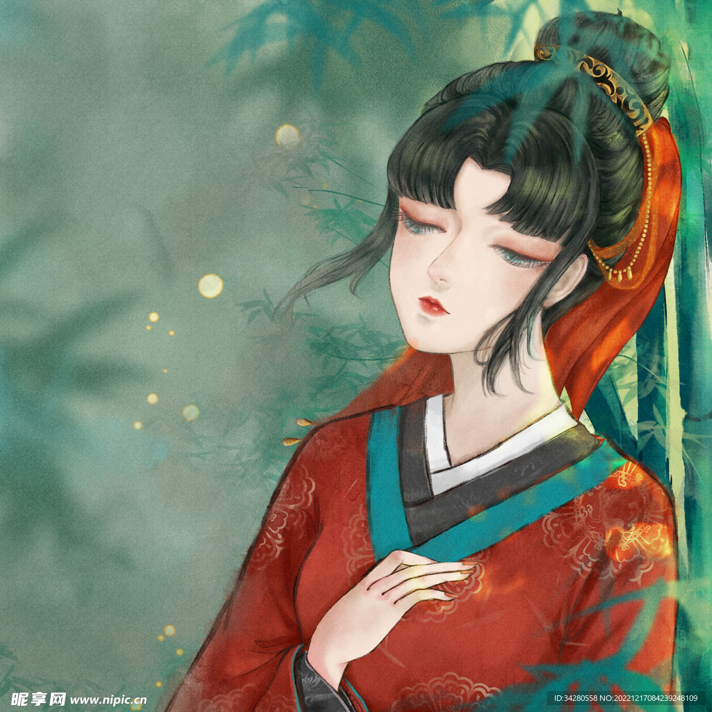 竹林少女