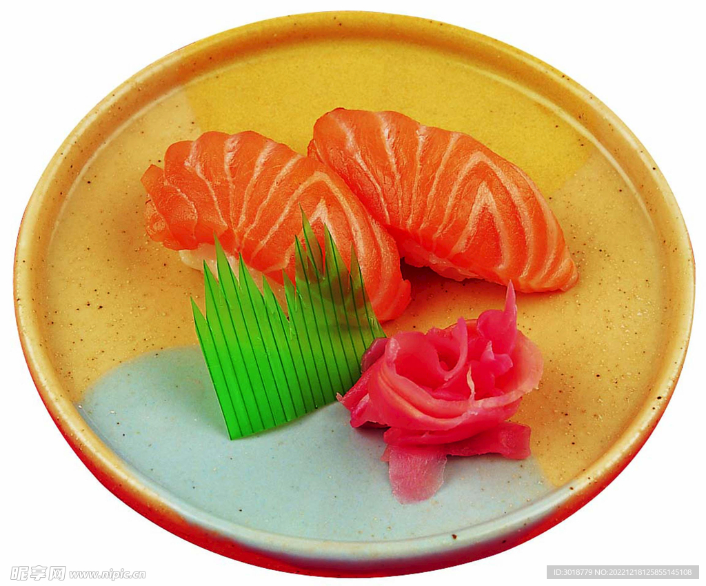 三文鱼握寿司