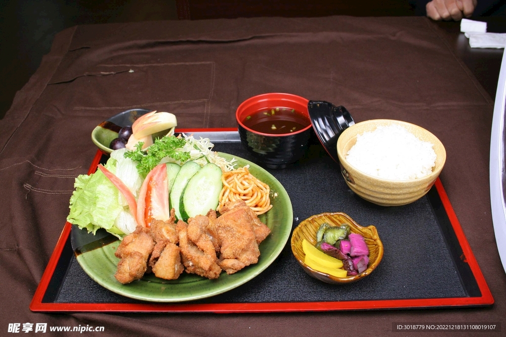 炸鸡块套餐