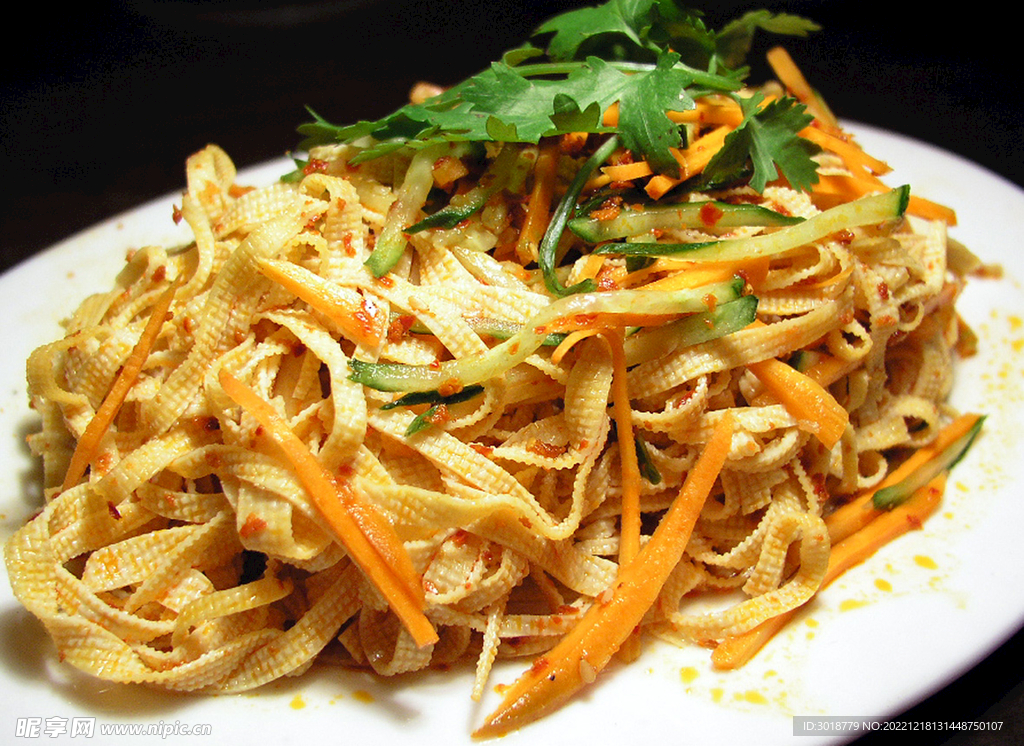 拌豆腐丝