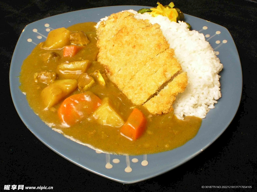 猪排咖喱饭