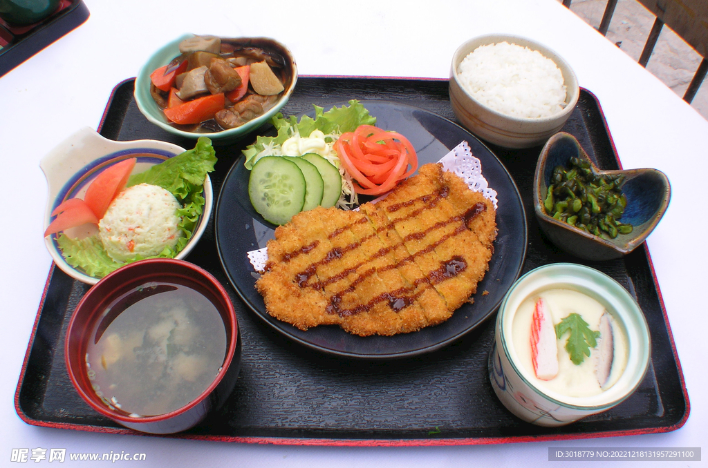 炸猪排饭