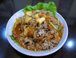 牛肉炒辣白菜