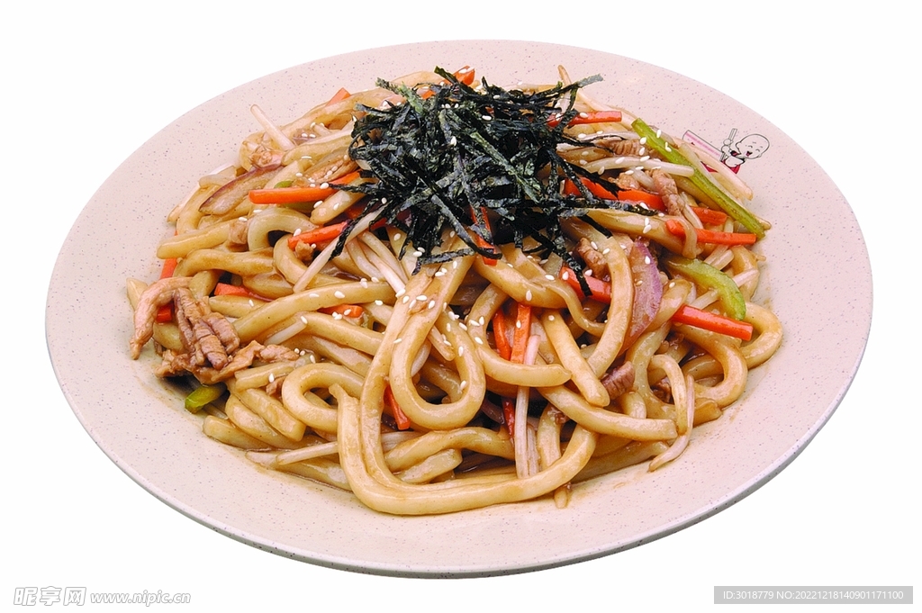 炒乌冬面