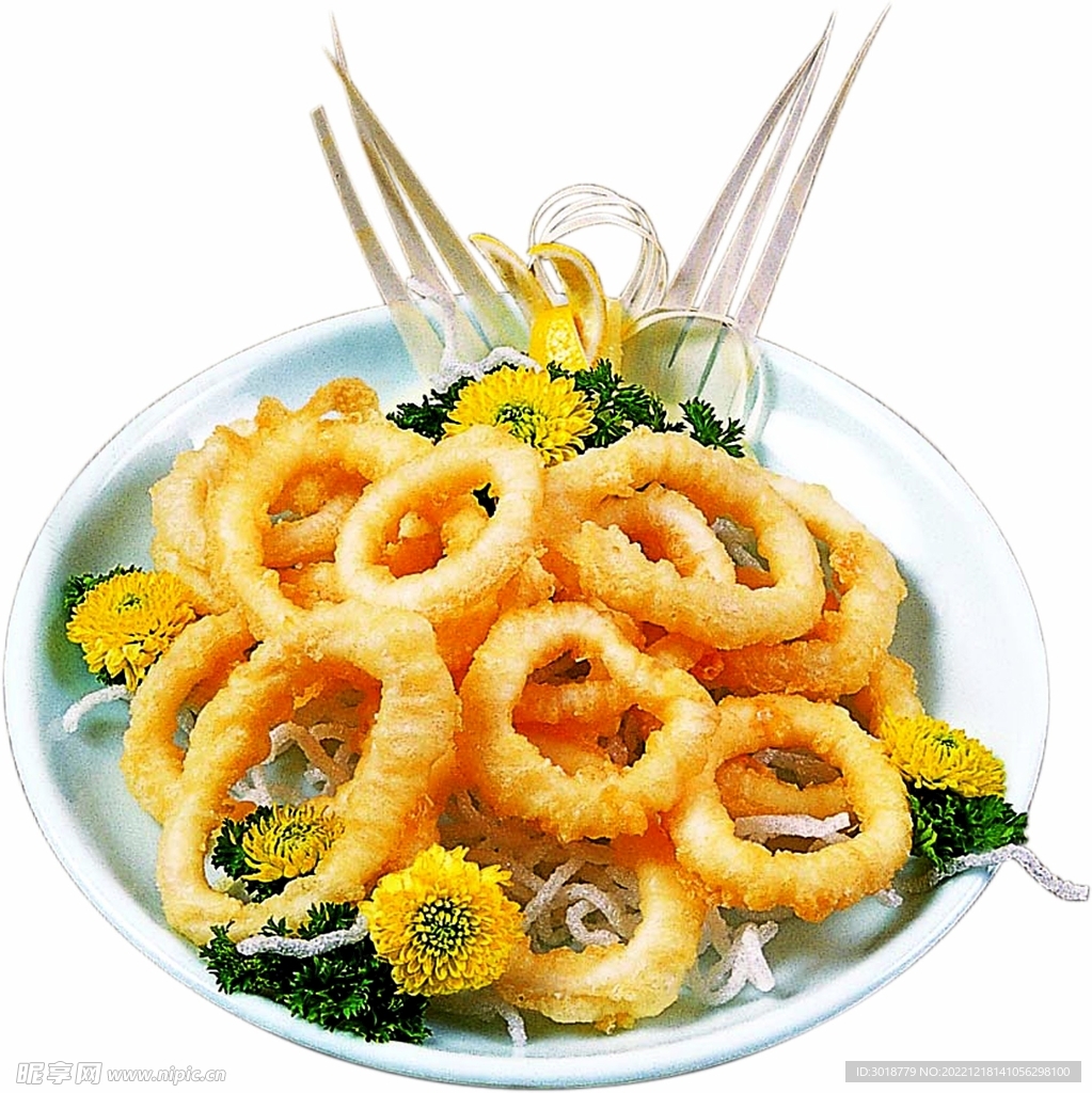 炸鱿鱼