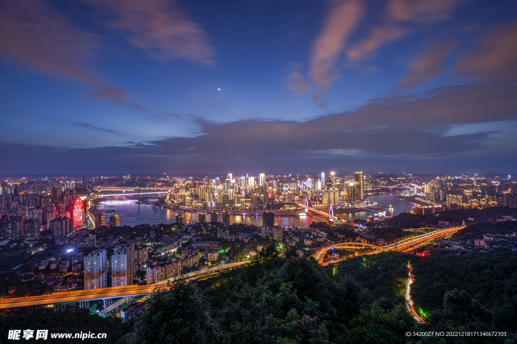 山城夜景